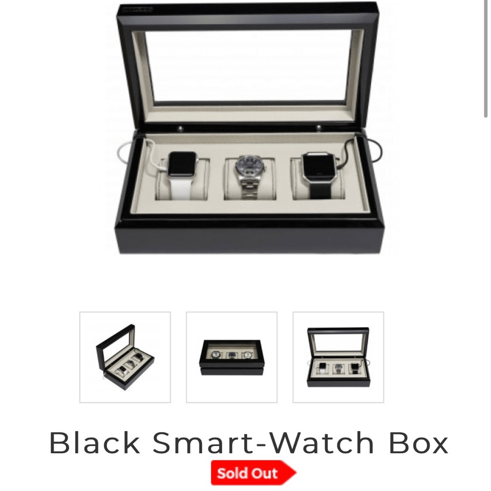 Oyo Box Black Lacquered Wood Watchbox